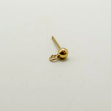 Ball Stud Earrings - Gold Filled