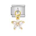Flower Crystal Dangle
