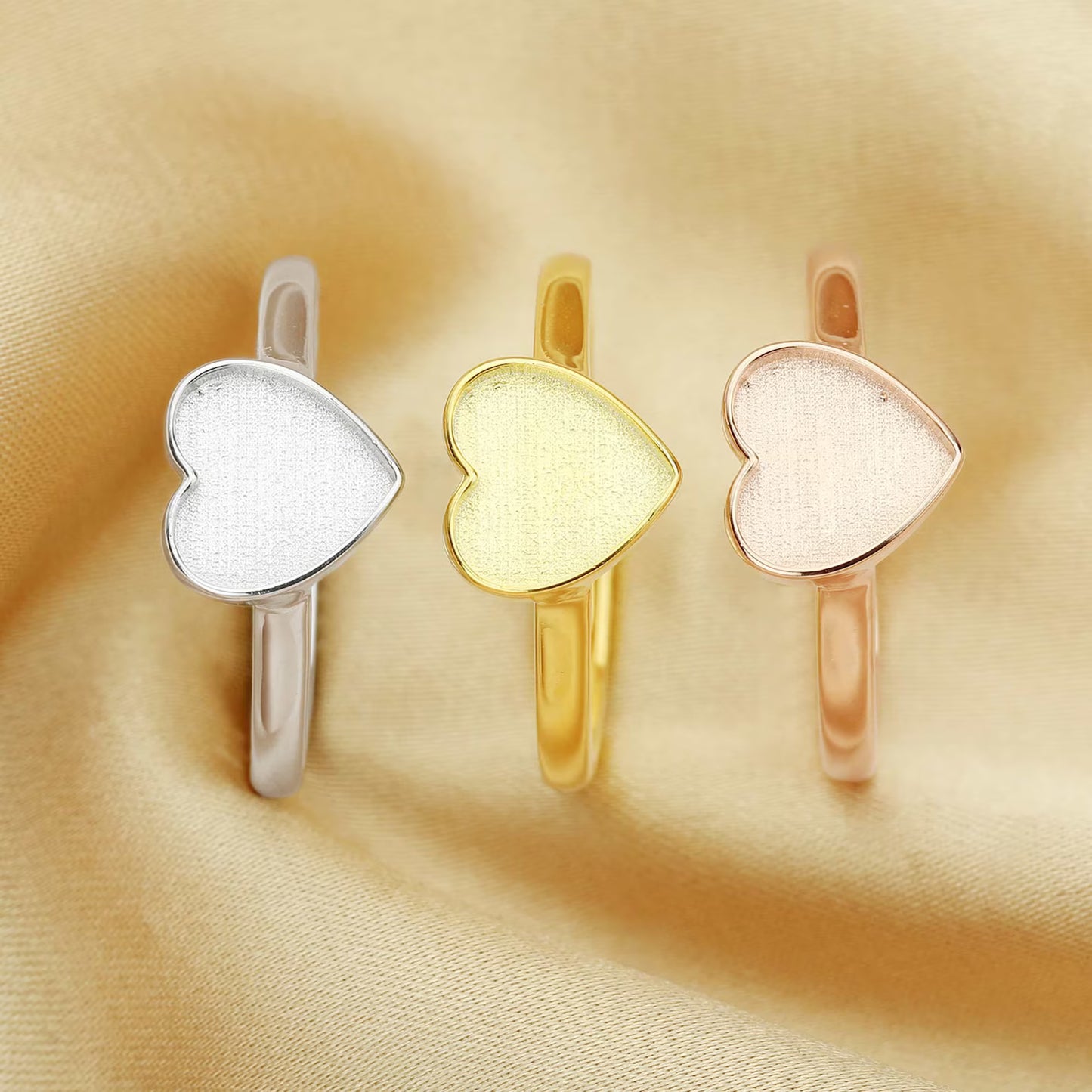8mm Heart Ring