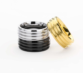 Triple Band Basic Men's Ring