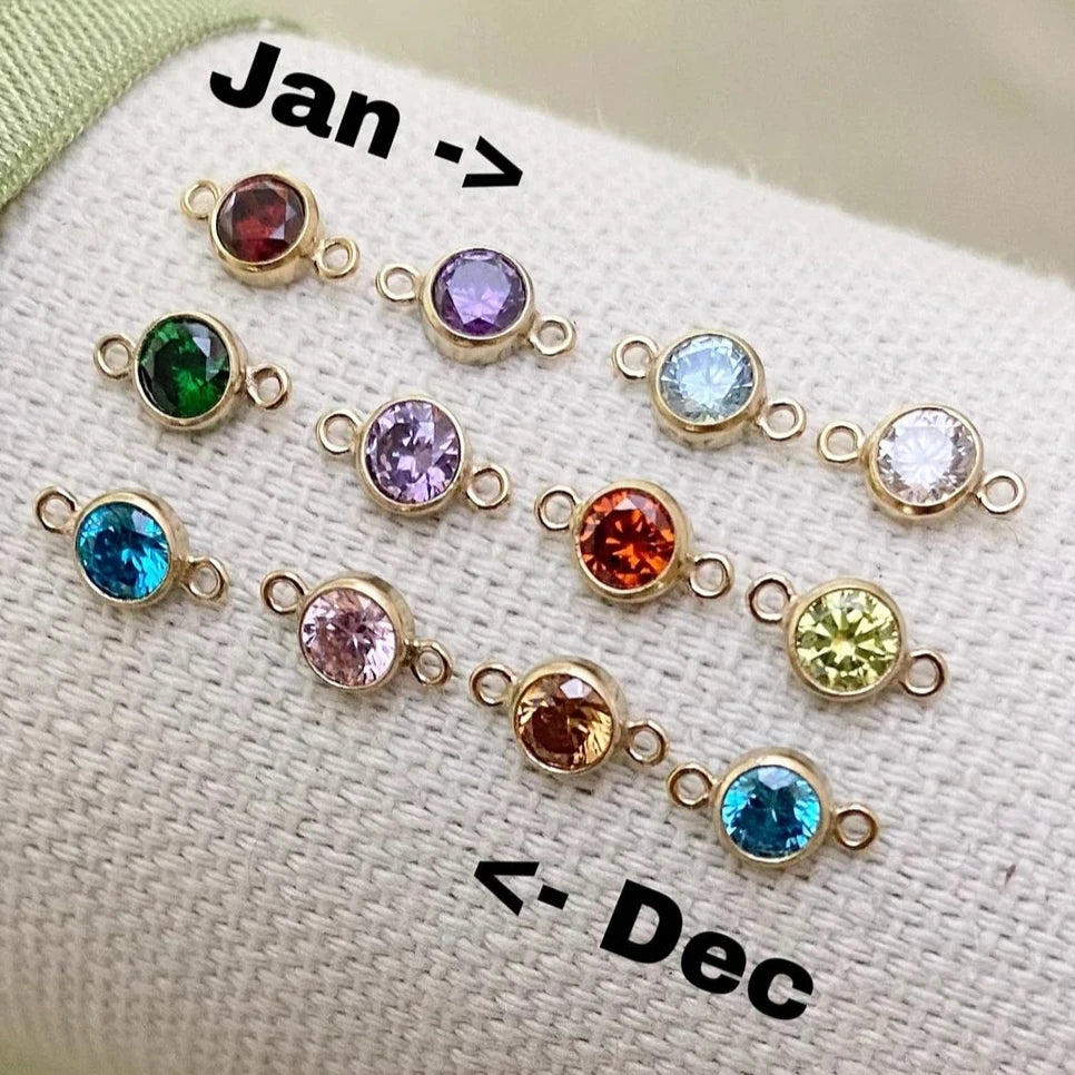 Birthstone Connectors