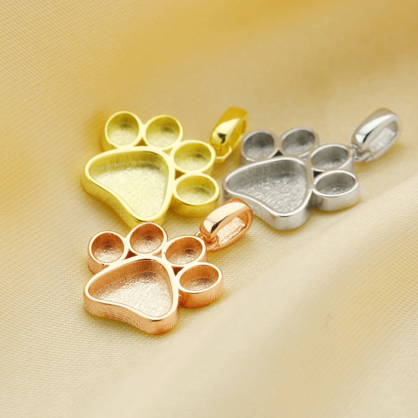 Paw Print Charm