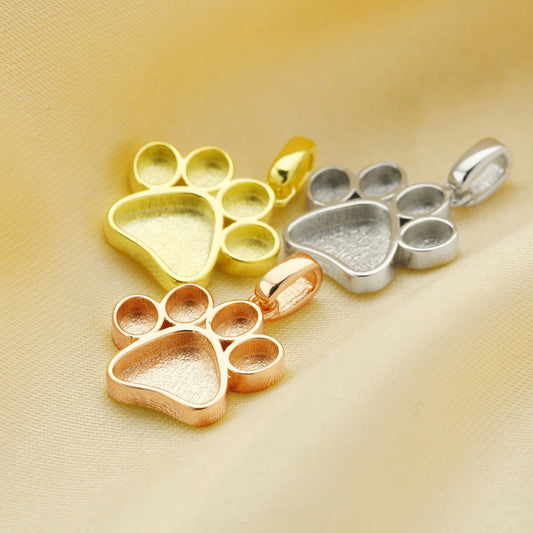 Paw Print Charm