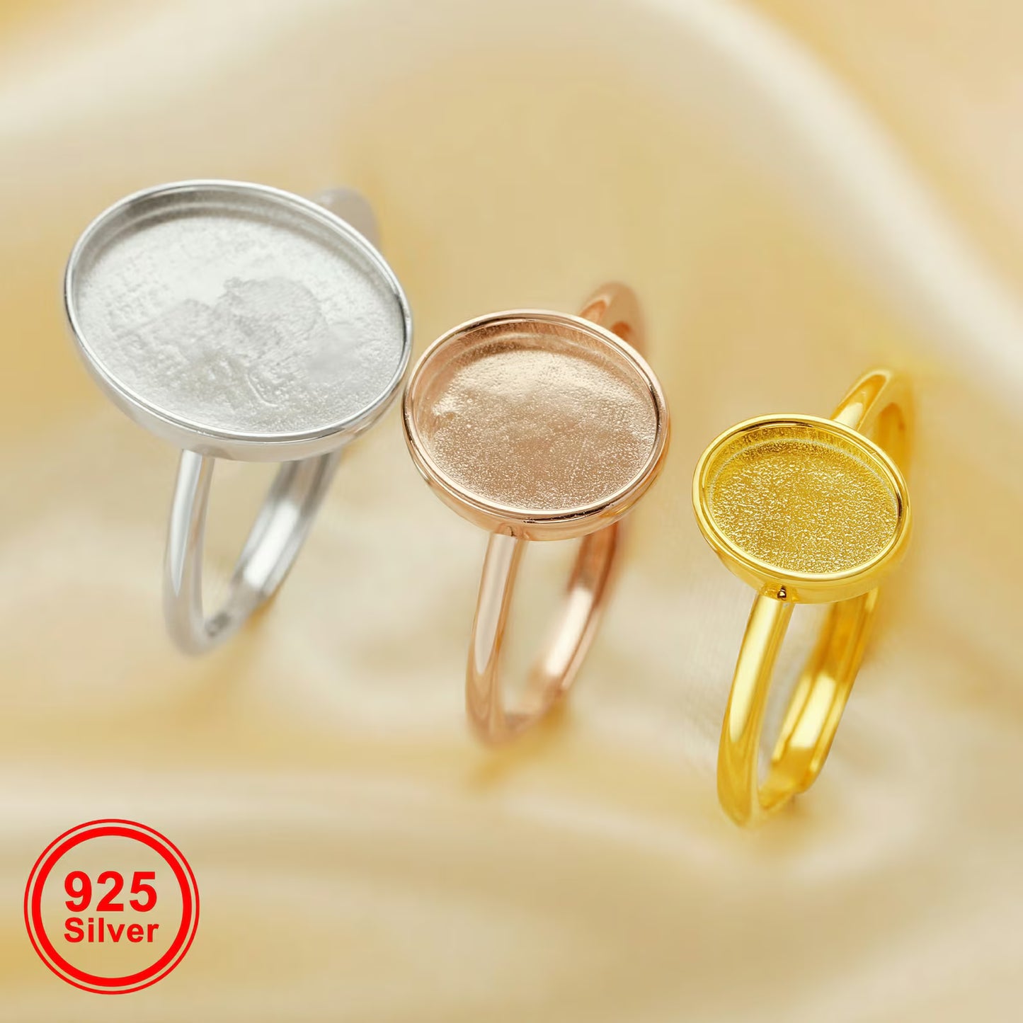Oval Ring (4mm, 6mm, 8mm, or 10mm)