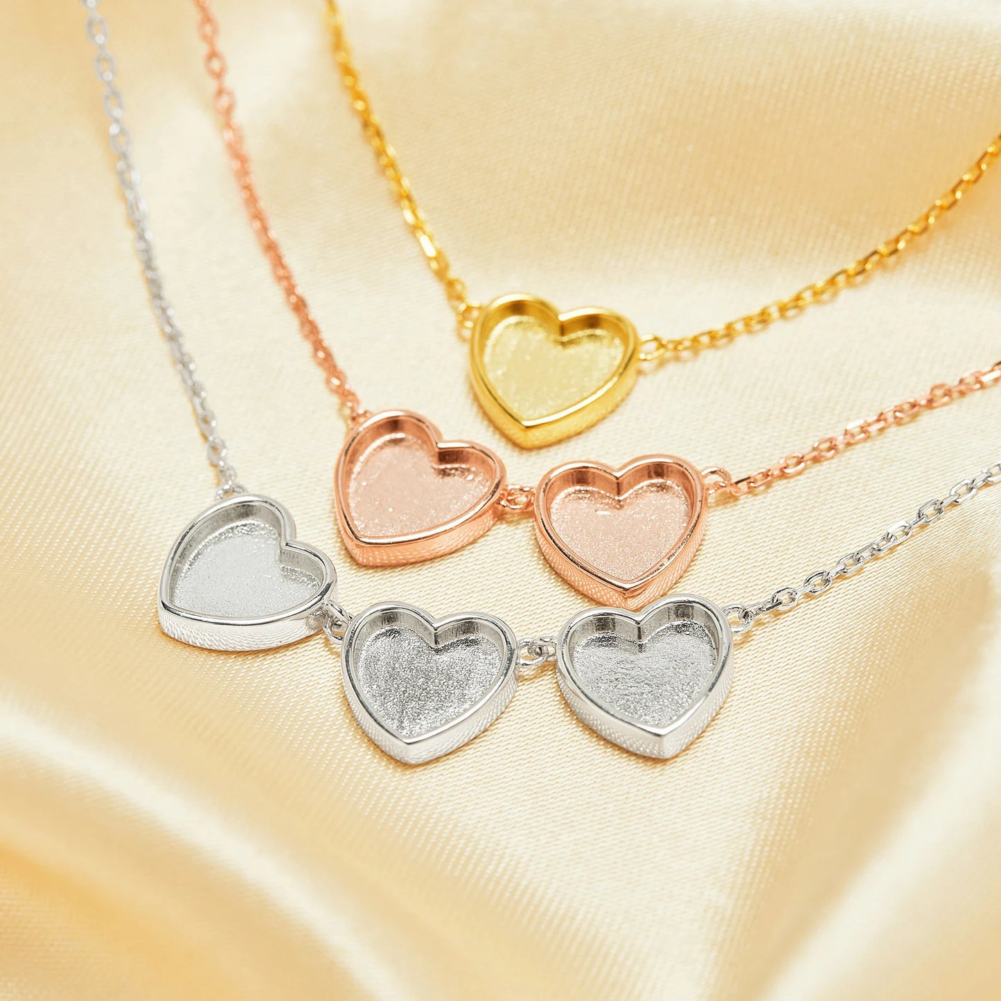 8mm Heart (1, 2, or 3) Necklace