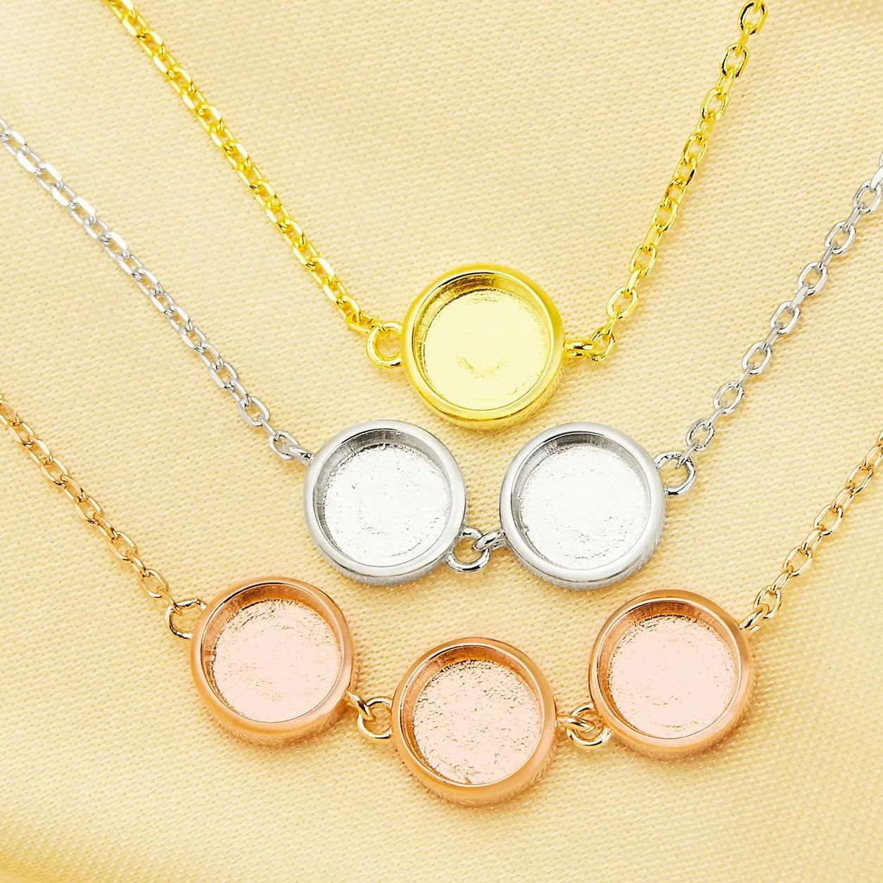6mm Circle (1, 2, or 3) Necklace